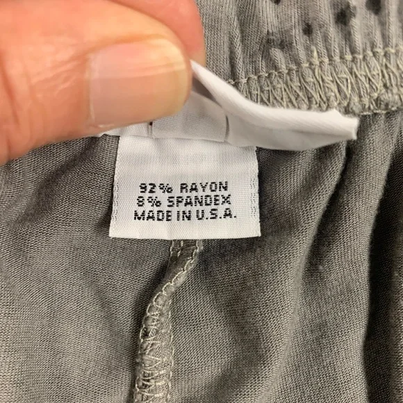 Bryn Walker Gray Patterned Pants- Size Large - Picture 4 of 10